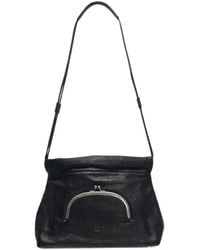 Y's Yohji Yamamoto - Clasp-Pocket Leather Shoulder Bag - Lyst
