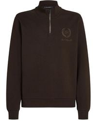 KARL LAGERFELD - Logo-Embroidered Sweater - Lyst