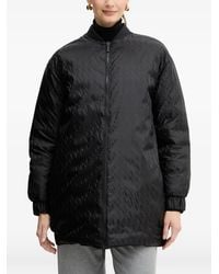 ARMANI EXCHANGE - Zip-Fastening Patterned Jacket - Lyst