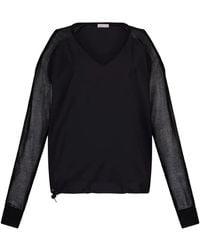 Liu Jo - Cut-Out Sweatshirt - Lyst
