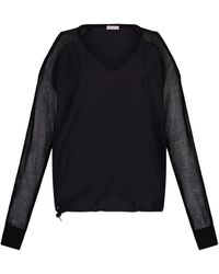 Liu Jo - Felpa Con Dettaglio Cut-Out - Lyst