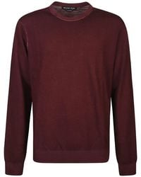 Michael Kors - Merino-Wool Crew-Neck Sweater - Lyst