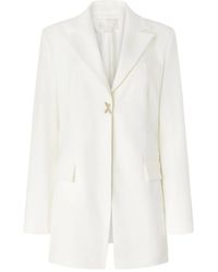 Genny - Blazer Boutonné À Ornements En Cristal - Lyst