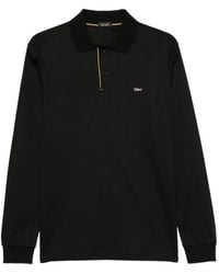 Paul & Shark - Polo En Maille À Plaque Logo - Lyst