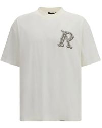 Represent - Katoenen T-Shirt Met Logopatch - Lyst