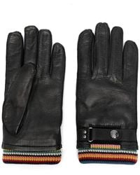 Paul Smith - Big Stripe Cuff Gloves - Lyst
