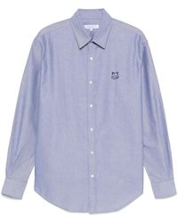 Maison Kitsuné - Contour Fox Head Shirt - Lyst