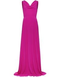 Azeeza - Saunder Charmeuse Gown - Lyst