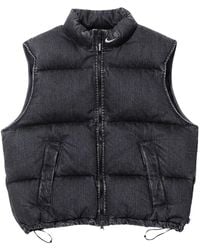 Supreme - X Nike Gilet Matelassé En Jean - Lyst