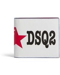 DSquared² - Logo-print Leather Wallet - Lyst