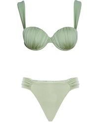Noire Swimwear - Ruched Balconette Bikini - Lyst