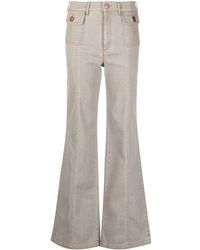 See By Chloé Jeans a gamba ampia - Verde