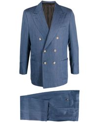Kiton - Double-breasted Suit - Lyst