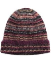 Isabel Marant - Morenne Striped Beanie Hat - Lyst