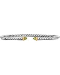 David Yurman - Bracciale Cable Flex Micro - Lyst