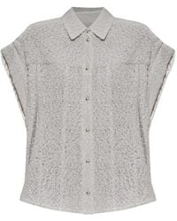 IRO - Camisa Samyra texturizada con botones - Lyst