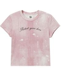 B+ AB - T-Shirt À Imprimé Graphique - Lyst