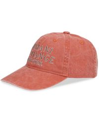 ARMANI EXCHANGE - Baseballkappe Mit Stickerei - Lyst