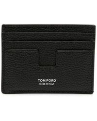 Tom Ford - Logo-stamp Leather Wallet - Lyst
