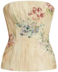 Ralph Lauren - Haut À Bretelles Et Fleurs - Lyst