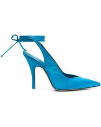 The Attico - With Heel Clear Blue - Lyst