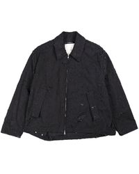 Song For The Mute - Bullet Hole Denim Jacket - Lyst