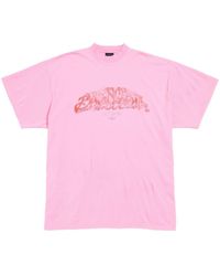 Balenciaga - Offshore Cotton T-shirt - Lyst
