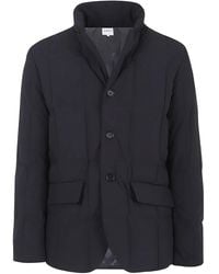 Aspesi - Button Quilted Jacket - Lyst