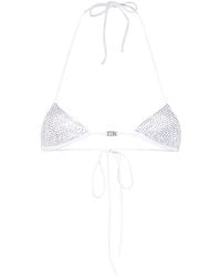 DSquared² - Icon Clubbing Micro Bikini Top - Lyst
