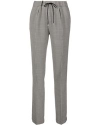 Ralph Lauren - Checked Pleat-Detail Tailored Trousers - Lyst