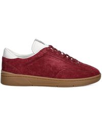 Michael Kors - Wilton Suede Lace-Up Sneaker - Lyst