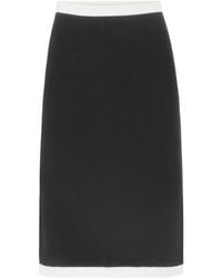 Nina Ricci - Knit Midi Skirt - Lyst