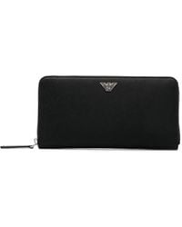 Emporio Armani - Leather Wallet - Lyst
