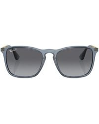 Ray-Ban - Occhiali Da Sole Chris Squadrati - Lyst