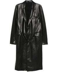 Salvatore Santoro - Single-Breasted Leather Jacket - Lyst