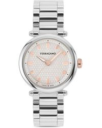 Ferragamo - Softy Quartz 30mm Horloge - Lyst