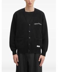 Wacko Maria - Embroidered V-Neck Cardigan - Lyst