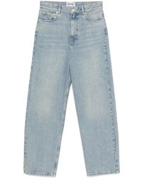 Moschino - Jeans Mit Logo-Patch - Lyst
