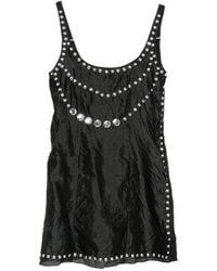 GIMAGUAS - Claude Studded Mini Dress - Lyst