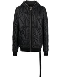 Rick Owens - Gimp Quilted Hooded Jacket - Lyst