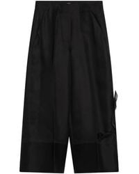 Mark Kenly Domino Tan - Atelier Pasa Wide-Leg Trousers - Lyst