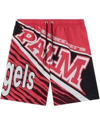 Palm Angels - Racing Graphic Swimshorts - Lyst