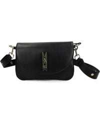 Love Moschino - Clothespin-Plaque Shoulder Bag - Lyst