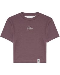 Palm Angels - Logo-Embroidered Cropped T-Shirt - Lyst