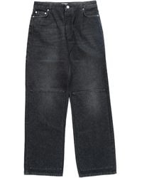 Jean Paul Gaultier - Cut-Out Denim Jeans - Lyst