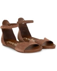 Pedro Garcia - Touch-Strap Suede Sandals - Lyst