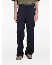 Barena - Delfo Geplooide Broek Met Wijde Pijpen - Lyst