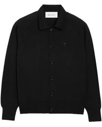 Ami Paris - Cárdigan Con Bordado Del Logo Ami De Coeur - Lyst