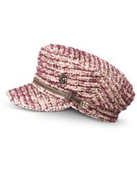 Maison Michel - New Abby Tweed Baker Boy Hat - Lyst