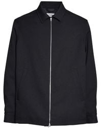 Jil Sander - Zip-Up Collared Jacket - Lyst